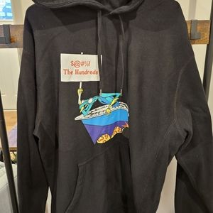 XL The Hundreds x Space Ghost Coast to Coast Black Hoodie Sweater